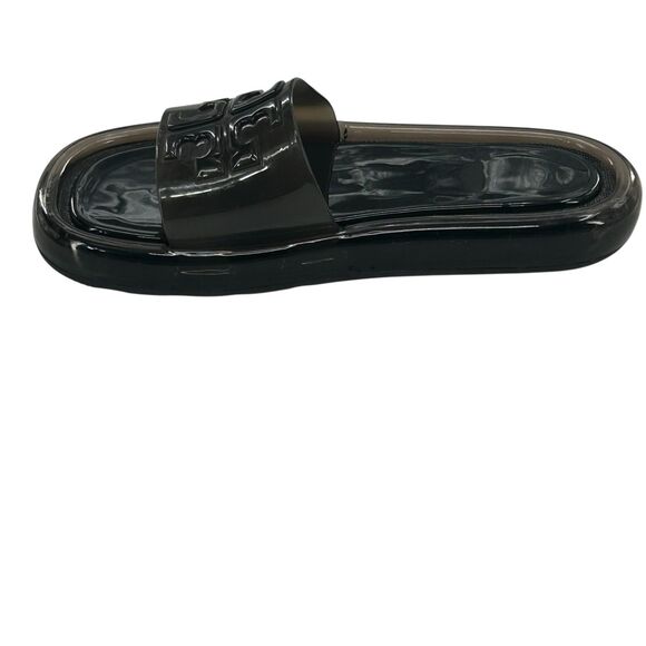 Tory Burch Bubble Jelly Slide Sandal Black Sz 7 B Fast Shipping main image 8